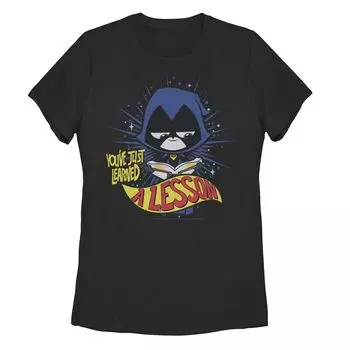 Юниорские комиксы DC «Юные титаны, вперед!» Футболка с рисунком «Learned A Lesson» Raven Licensed Character