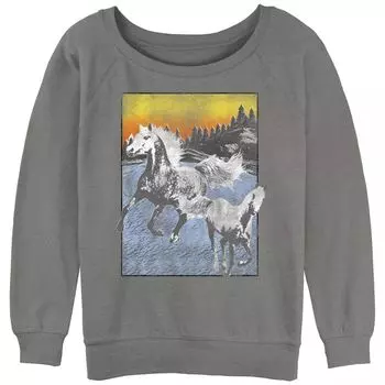 Юниорские лошади Freedom Landscape Paint Slouchy Terry Licensed Character