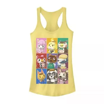Юниорский альбом Nintendo Animal Crossing Towns в фолк-ежегоднике, фотостиль, постер, танк Licensed Character