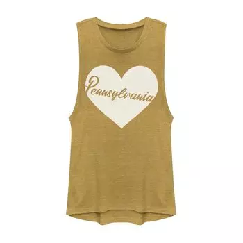 Юниорский бак Fifth Sun Pennsylvania Heart Muscle Tank Fifth Sun