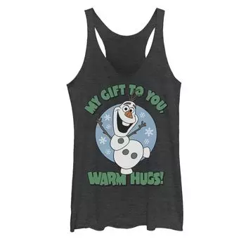 Юниорский Disney Frozen Olaf Мой подарок тебе Теплые объятия Портретная майка Licensed Character