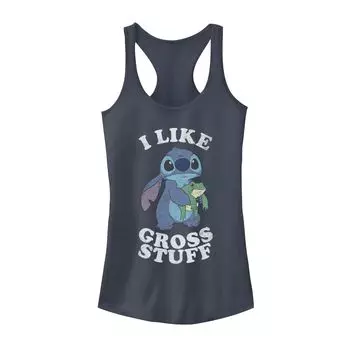 Юниорский Disney Lilo & Stitch I Like Gross Stuff Tank Licensed Character
