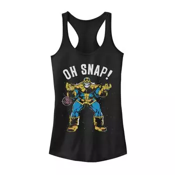 Юниорский Marvel Thanos Space Oh Snap! Майка в стиле ретро в стиле комиксов Licensed Character