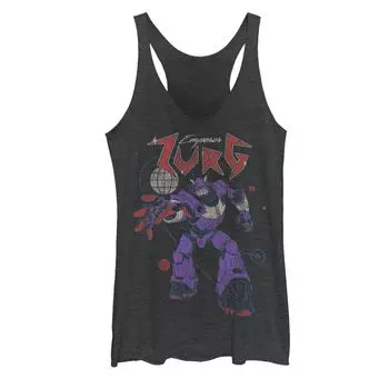 Юниорский танк Disney/Pixar Lightyear The Emperor Zurg Metal Armor Racerback Tank Licensed Character