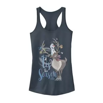 Юниорский танк Frozen Olaf и Sven Tis The Season Tank Licensed Character