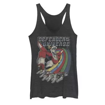 Юниорский танк Voltron Defender of the Universe с графическим рисунком Rainbow Streaks Licensed Character