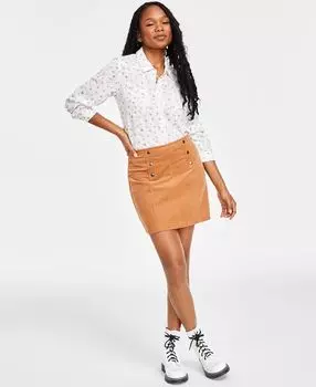 Юниорский топ на пуговицах с длинными рукавами Hippie Rose