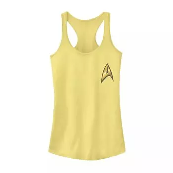 Юниорский значок команды Star Trek, левый нагрудный карман, майка с логотипом Licensed Character
