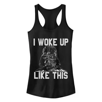Юниоры A New Hope Woke Up Racerback Tank Licensed Character