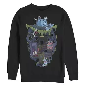 Юниоры Аааа!!! Толстовка с рисунком Real Monsters Licensed Character