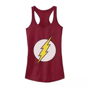 Юниоры DC Comics The Flash Большая классическая майка с логотипом на груди Licensed Character