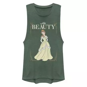 Юниоры Disney Beauty And The Beast Belle His Beauty Muscle Tank Licensed Character