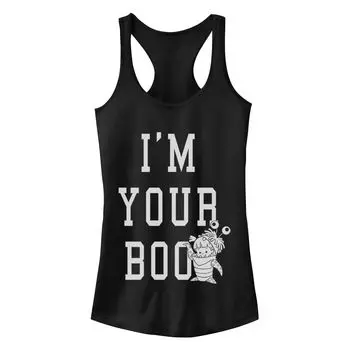 Юниоры Disney / Pixar Университет монстров Танк «Я твой Бу» Racerback Licensed Character