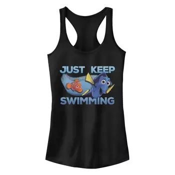 Юниоры Disney / Pixar В поисках Дори Немо Просто продолжайте плавать Танк Racerback Licensed Character