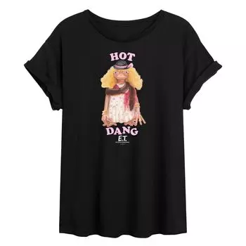 Юниоры E.T. Футболка оверсайз с графическим рисунком Hot Dang Licensed Character