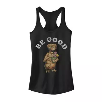 Юниоры E.T. Майка с изображением цветочного горшка "Be Good" Licensed Character, черный