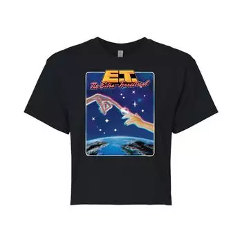 Юниоры E.T. Укороченная футболка с рисунком Arcade Poster Licensed Character