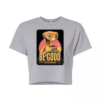 Юниоры E.T. Укороченная футболка с рисунком Be Good Licensed Character