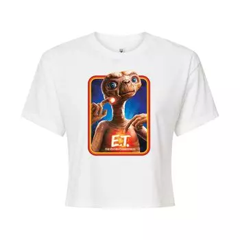 Юниоры E.T. Укороченная футболка с рисунком в стиле ретро Licensed Character