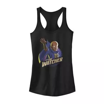 Юниоры Marvel What If The Watcher Racerback Tank Licensed Character