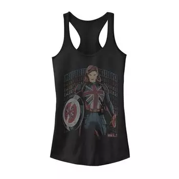 Юниоры Marvel What If Union Carter Racerback Tank Licensed Character