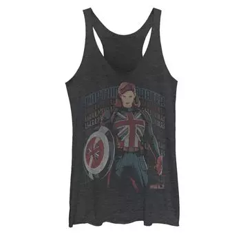 Юниоры Marvel What If Union Carter Racerback Tank Licensed Character
