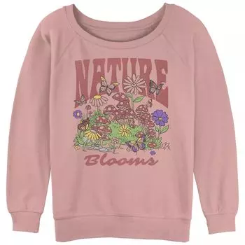Юниоры Nature Blooms Vintage Flowers Напускная махровая ткань Licensed Character