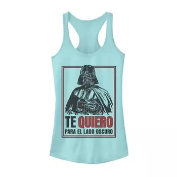 Юниоры Звездные войны Te Quiero Танк Love From The Dark Side Licensed Character