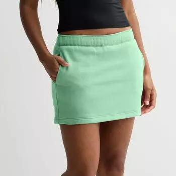 Юношеская флисовая юбка-трапеция So, цвет faded ivy