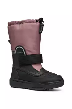 JUNSHEE PG Детские зимние ботинки Geox, розовый