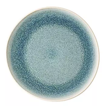 Junto Aquamarine - тарелка керамическая плоская 27 см Rosenthal, синий