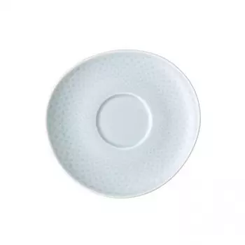 Junto Opal Green - Фарфоровое блюдце для эспрессо 11 см Rosenthal, зеленый