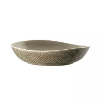 Junto Pearl Grey - фарфоровая тарелка глубиной 25 см Rosenthal, серый