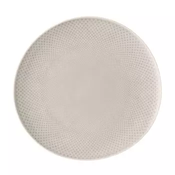 Junto Soft Shell - фарфоровая тарелка плоская 32 см Rosenthal, серый