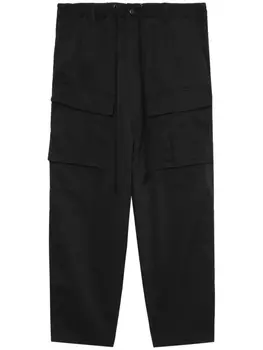 Junya Watanabe MAN укороченные брюки карго прямого кроя, черный