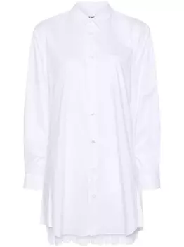 Junya Watanabe плиссированная рубашка, белый