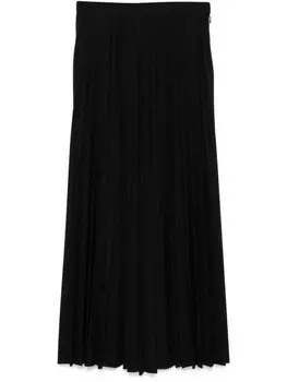 Junya Watanabe плиссированная юбка макси, черный