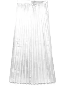 Junya Watanabe плиссированная юбка, серебряный