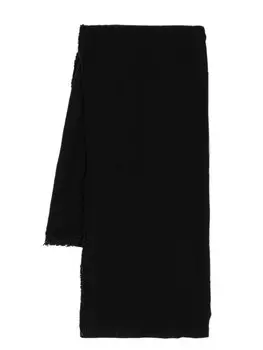 Junya Watanabe шерстяной шарф, черный