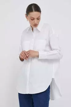 Йуп! хлопчатобумажную рубашку Joop!, белый
