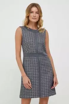 Йуп! платье из смесовой шерсти Joop!, серый