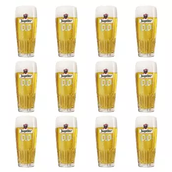 Jupiler - Бокал для пива "0,0%" 250мл - 12 шт