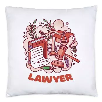 Юрист Подушка Закон Юрист Юрист Суд Право Юс Закон Параграф Обучение Исследование Переговоры Правосудие Hey!Print