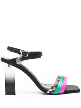 Just Cavalli босоножки на каблуке, черный