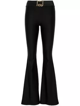 Just Cavalli брюки со змеиной пряжкой, черный