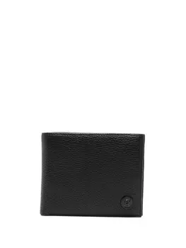 Just Cavalli бумажник из зернистой кожи, черный