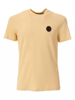 Just Cavalli logo-patch Футболка, желтый