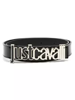 Just Cavalli ремень с логотипом, черный