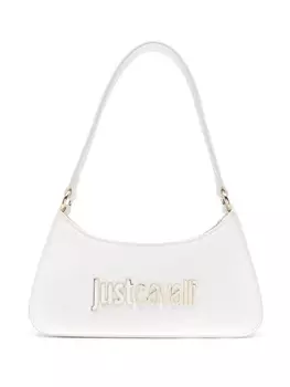 Just Cavalli сумка на плечо с логотипом, белый