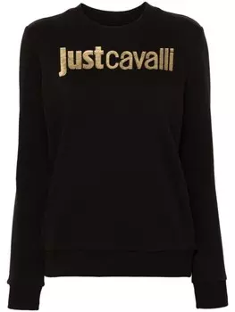 Just Cavalli толстовка с логотипом, черный